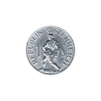 Preview 1 Schilling, 1952 reverse