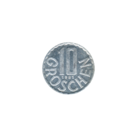 Preview 10 Groschen, 1981 reverse