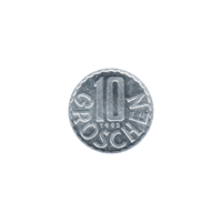 Preview 10 Groschen, 1992 reverse