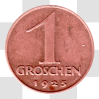 Preview 1 Groschen, 1925 reverse