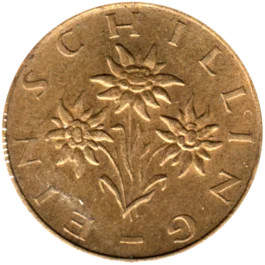 Preview 1 Schilling, 1973 obverse