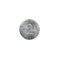 Preview 2 Groschen, 1952 reverse