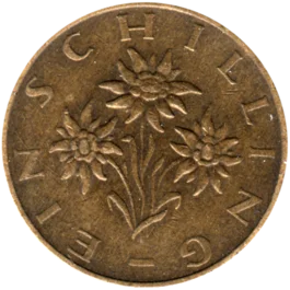 Preview 1 Schilling, 1977 obverse