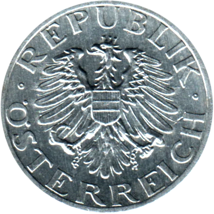 5 Groschen, 1988 Obverse