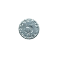 Preview 5 Groschen, 1988 reverse