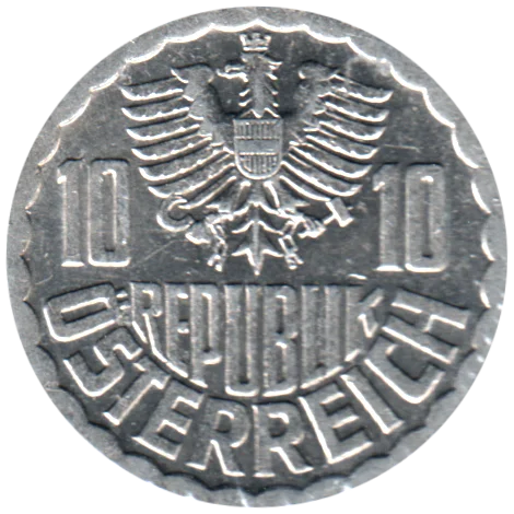 10 Groschen, 1982 Obverse