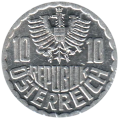 Preview 10 Groschen, 1982 obverse