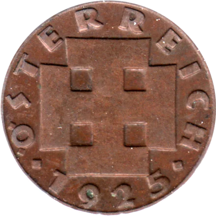 2 Groschen, 1925 Obverse