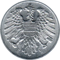 Preview 2 Groschen, 1957 obverse