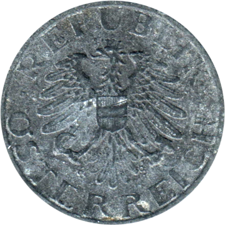 5 Groschen, 1968 Obverse