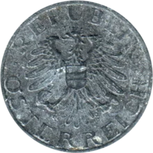 Preview 5 Groschen, 1968 obverse
