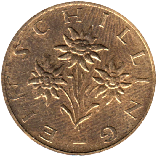 1 Schilling, 1988 Obverse
