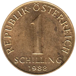 Preview 1 Schilling, 1988 reverse
