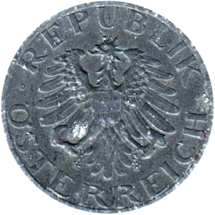 5 Groschen, 1967 Obverse