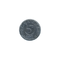 Preview 5 Groschen, 1967 reverse