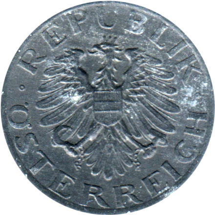 5 Groschen, 1976 Obverse