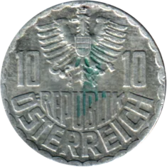 Preview 10 Groschen, 1951 obverse