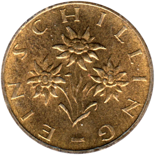 1 Schilling, 1991 Obverse