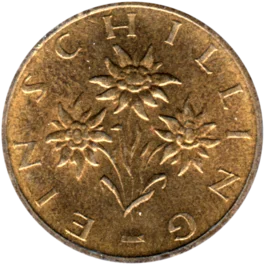 Preview 1 Schilling, 1991 obverse