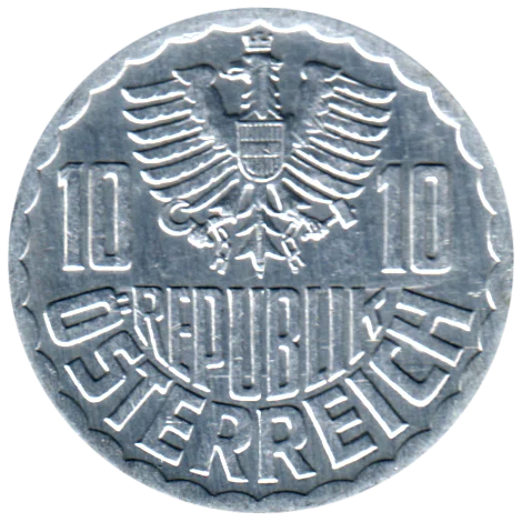 10 Groschen, 1985 Obverse