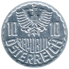 Preview 10 Groschen, 1985 obverse