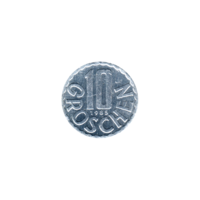 Preview 10 Groschen, 1985 reverse