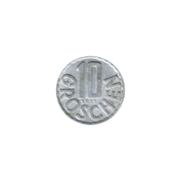 Preview 10 Groschen, 1971 reverse