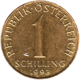 Preview 1 Schilling, 1993 reverse