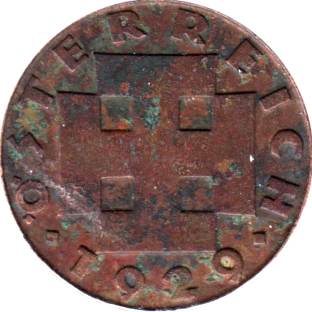 2 Groschen, 1929 Obverse