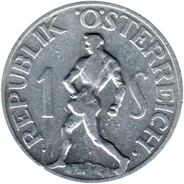 1 Schilling, 1946 Reverse