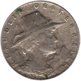 Preview 10 Groschen, 1925 obverse