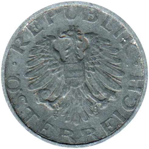 10 Groschen, 1948 Obverse