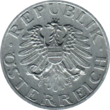 Preview 5 Groschen, 1990 obverse