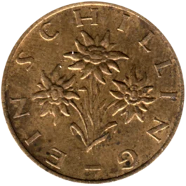 Preview 1 Schilling, 1979 obverse