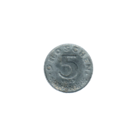 Preview 5 Groschen, 1957 reverse