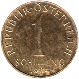 Preview 1 Schilling, 1984 reverse