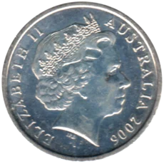 Preview 5 cents, 2006 obverse
