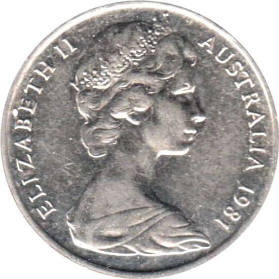 10 cents, 1981 Obverse