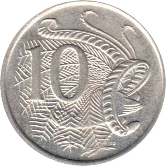 10 cents, 1981 Reverse