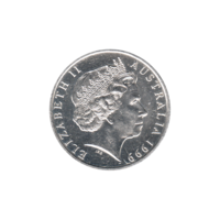 Preview 20 cents, 1999 obverse