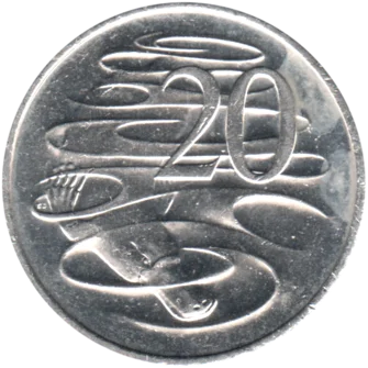Preview 20 cents, 1999 reverse
