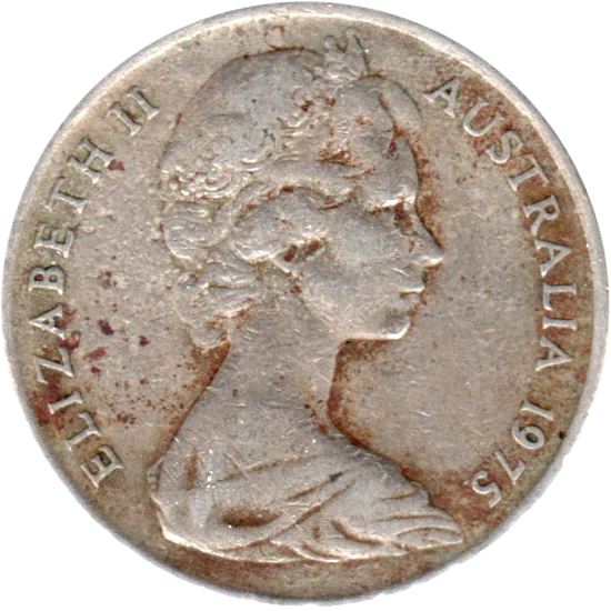 10 cents, 1975 Obverse