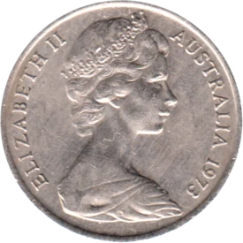 Preview 10 cents, 1973 obverse