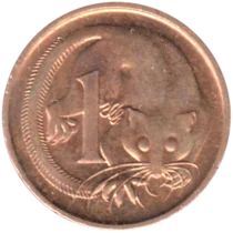 Preview 1 cent, 1989 reverse