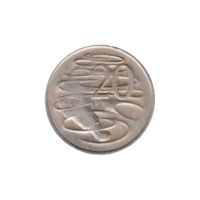 Preview 20 cents, 1970 reverse