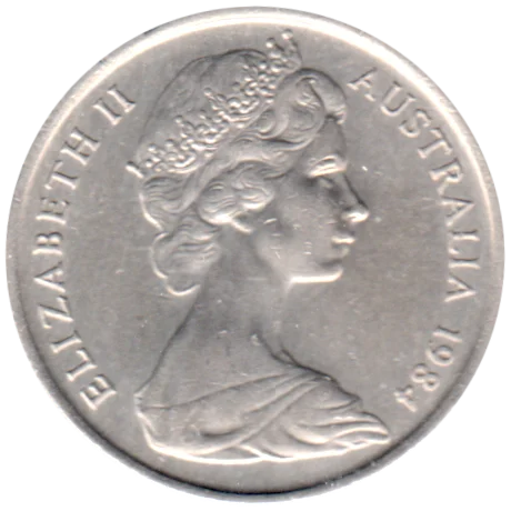 5 cents, 1984 Obverse
