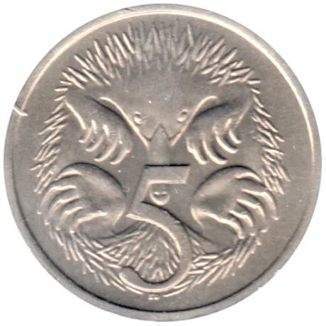 5 cents, 1984 Reverse