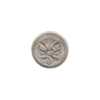 Preview 5 cents, 1984 reverse