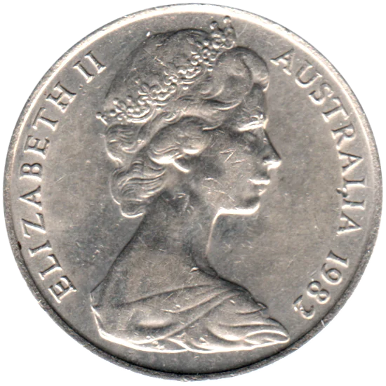 10 cents, 1982 Obverse