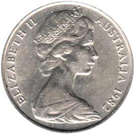 Preview 10 cents, 1982 obverse